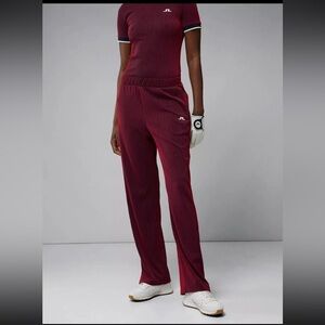 J.Lindeberg Women's IMAN Golf PANT Barbados Cherry